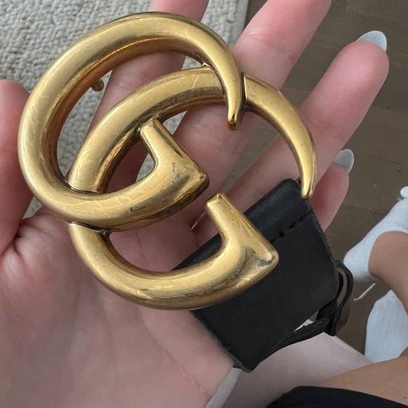 Gucci Wide Leather Belt - Picture 9 of 9